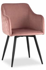 Кресло Stool Group Ника MC66-5F KD HLR-44 велюр пыльно-розовый