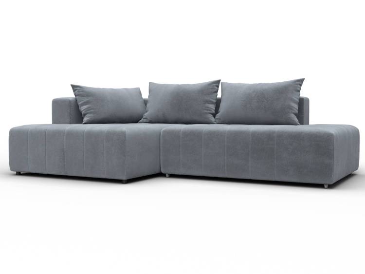 Диван угловой Лига Диванов Лига-103 134807L Серый