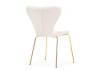Стул Woodville Solo 15598 white, gold фото 5