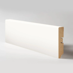 Напольный плинтус ProfBuild PLMDF14 A-1 Белый 2070x82x16