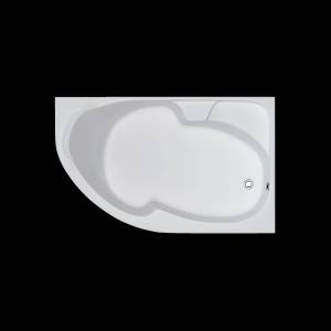 Акриловая ванна Marka One Diana 170x105 01ди1710п правая, белая, с каркасом