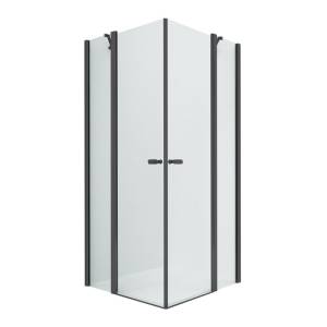 Душевое ограждение NEW TRENDY NEW SOLEO BLACK 2D 100x110x195 K-0762 (черный)