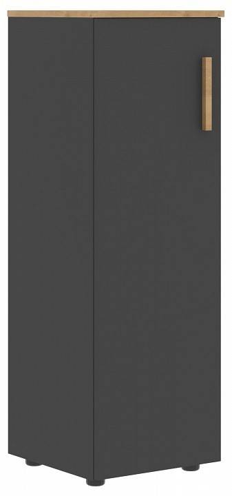 Тумба Skyland Forta 00-07090378 Черный графит/Дуб Гамильтон