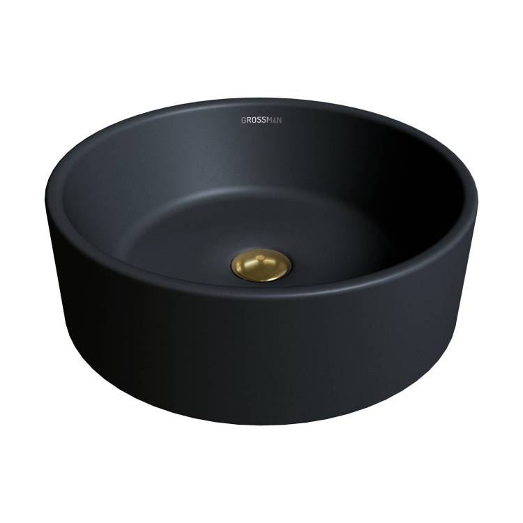 Раковина Grossman Color GR-3013BM черный матовый