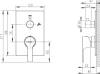 Смеситель для ванны Bravat Prolate P69219CP-2-ENG фото 2