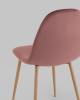 Стул Stool Group Валенсия SN OS-001-V HLR-44 DUAL пыльно-розовый, велюр фото 7
