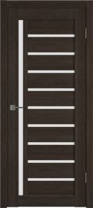 Межкомнатная дверь Владимирская Фабрика Дверей Atum 11 Wenge стекло White Cloud 900x2000