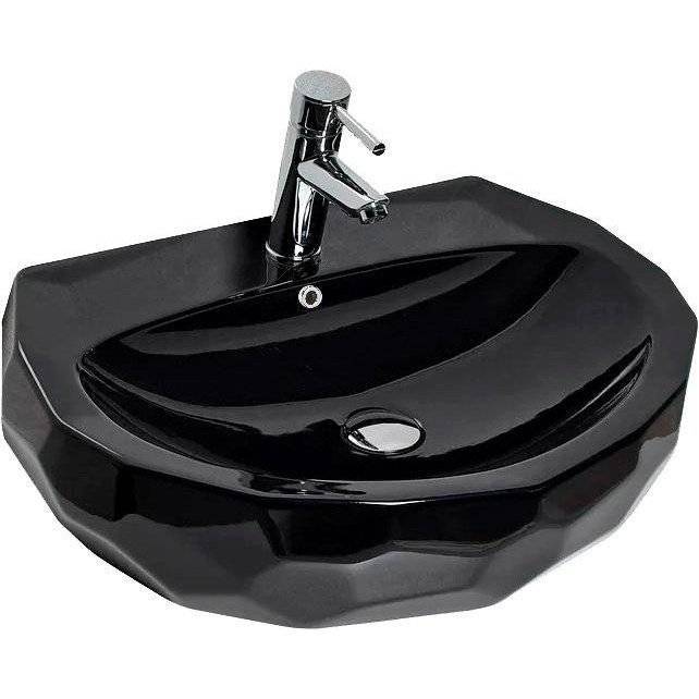 Раковина beWash Bekinger 87601106 60 см, черная