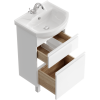 Тумба с раковиной Aqwella Rodos ROD01052N белый, 50x40.5 фото 3