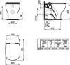 Унитаз приставной Ideal Standard Tesi AquaBlade T007701 фото 5