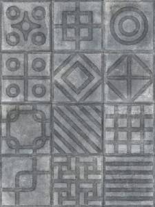 Керамогранит VIVES World Streets Paulista Grafito Antideslizante 20x20