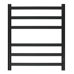 Полотенцесушитель электрический Point Антея PN17856B П6 500x600, черный