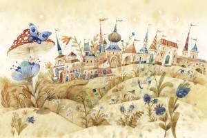 Фреска Ortograf Adventure 35288 Цветочный город Филиграна FM-F