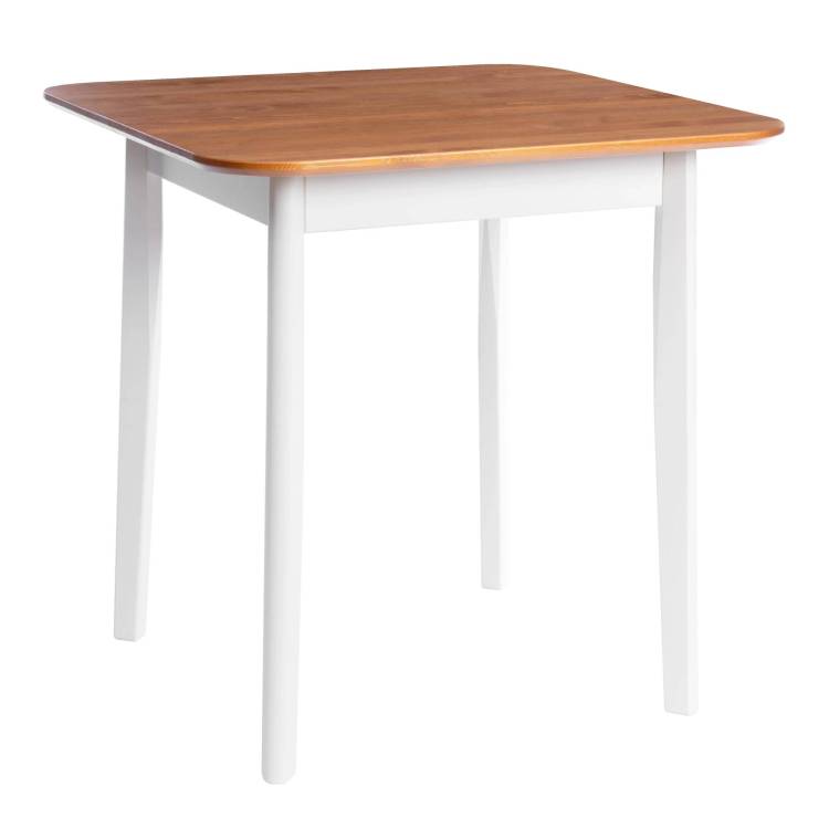Стол Tetchair Соната Люкс 25159 антик, белый, массив сосны 75x75x75