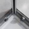 Душевой уголок Cezares Relax RELAX-304-AH-2-120/90-C-GM профиль оружейная сталь, стекло прозрачное, 120x90x200 фото 3