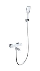 Смеситель для ванны Wonzon & Woghand WW-B2026-A1-CR с душем и термостатом, хром