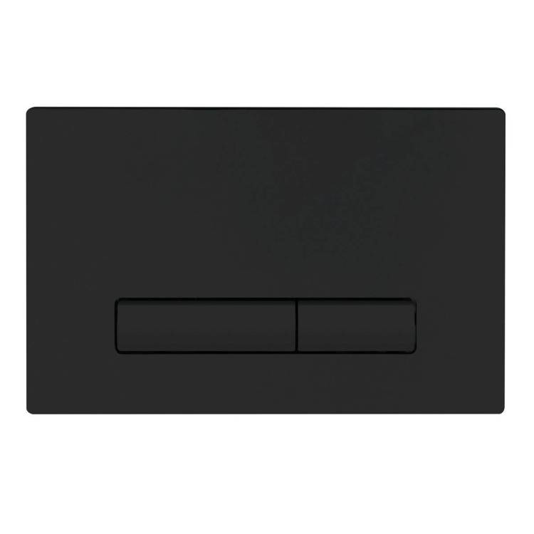 Кнопка смыва BelBagno Genova BB021-GV-NERO.M черный матовый Tocco Morbido
