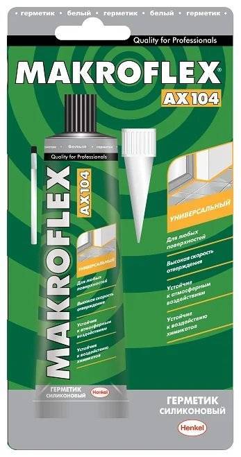 Герметик Makroflex AX 104 Универсальный 85мл