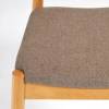Стул Tetchair Bull 13985 Натуральный + Коричневый 54.5x54x75 фото 5