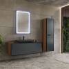 Зеркало Orka Craft 3000325 60x90 c LED подсветкой, антрацит матовый фото 2