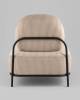 Кресло Stool Group Стоун vd-stone-cl-cream бежевый, велюр рельефный фото 5