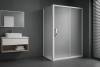 Душевой уголок Royal Bath Accord RB7120HPS-C профиль белый, стекло матовое, 120x70x200 фото 2