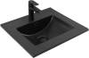 Раковина Aquanet Flat 50 329252 черный матовый, 51.5x41.5