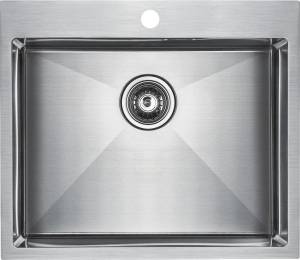 Мойка кухонная Paulmark Isar PM805951-BS брашированная нержавеющая сталь