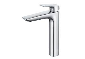 Смеситель для раковины Aquatek Вега AQ1004CR высокий, без донного клапана, хром