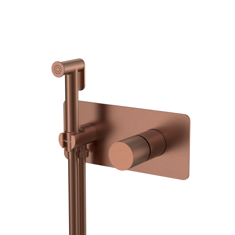 Гигиенический душ Boheme Stick 127-BRB.2 Brushed Bronze ручка Touch