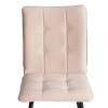 Стул Tetchair Bari LT 24800 бежевый, черный, велюр фото 7