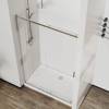 Душевая дверь в нишу Vincea City VDS-5CT150CL профиль хром, стекло прозрачное, 150x195 фото 4