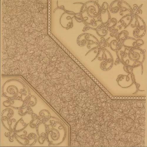 Керамическая плитка Beryoza Ceramica Полонез G бежевый 41.8x41.8