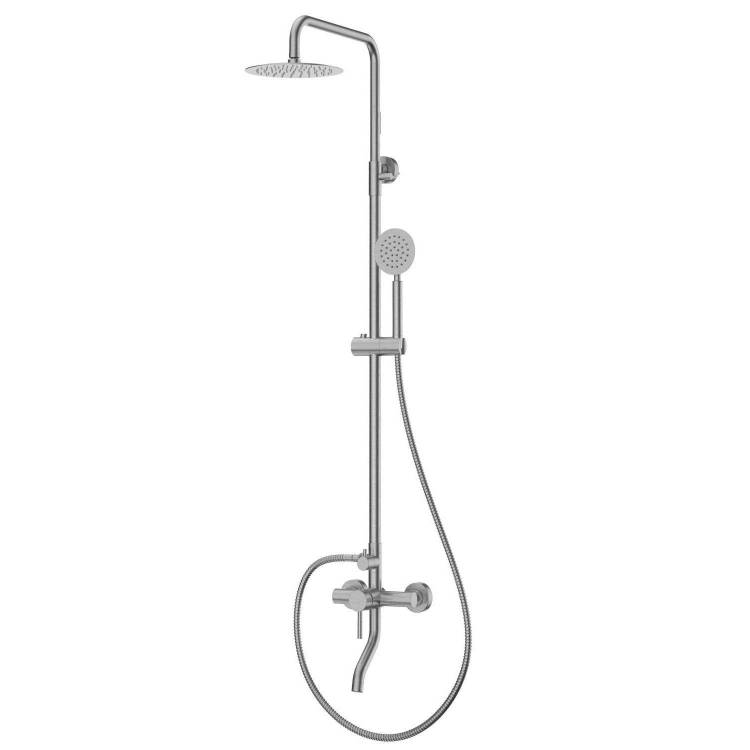 Душевая стойка Rush Melos SUS1101-40 сатин