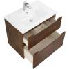 Тумба с раковиной Belbagno Etna H-60 ETNA-H60-600-2C-SO-RW-P 60x45x60 Rovere Moro подвесная с двумя выкатными ящиками, с доводчиками фото 6