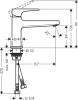 Смеситель для раковины Hansgrohe Metropol 74502000 фото 2