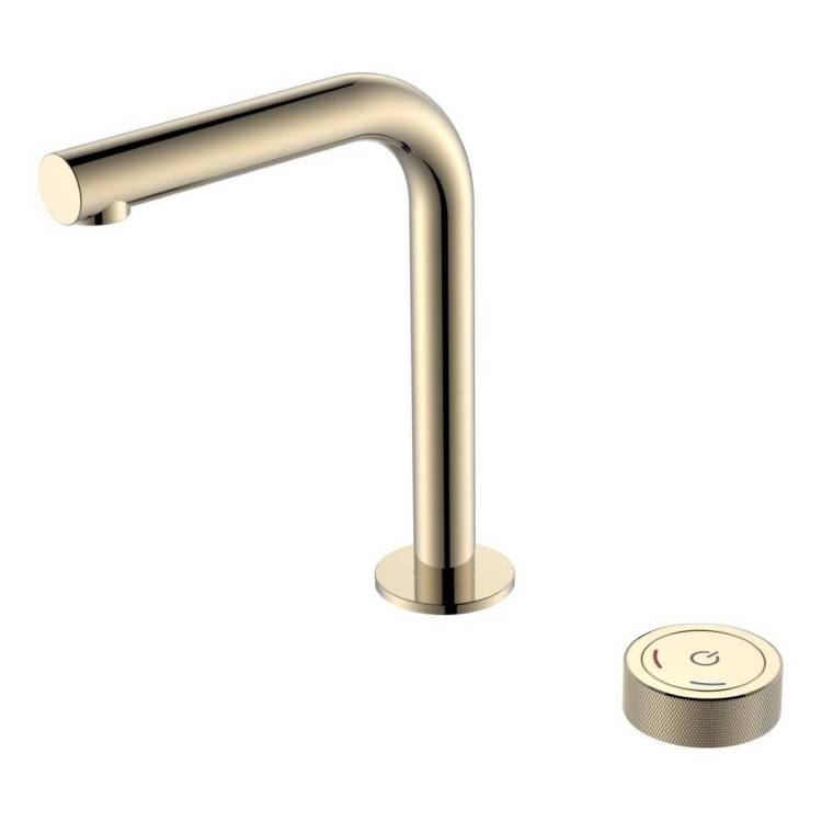 Смеситель для раковины Boheme Tech 158-G сенсорный, золотой