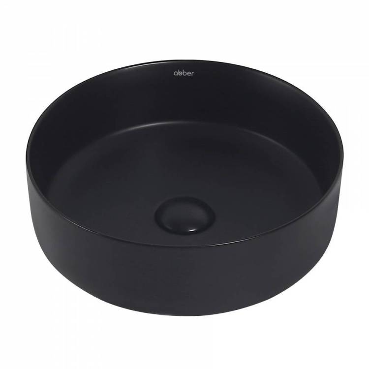 Раковина Abber Bequem AC2108MB 35 см, черная матовая