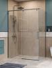 Душевой уголок BelBagno SOFT_CLOSE-1-AH-1-150/80-C-GM профиль оружейная сталь, стекло прозрачное, 150x80x200 фото 2