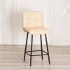 Стул полубарный Tetchair Medeo 24920 бежевый, экокожа фото 14