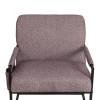 Кресло Tetchair Charli lux 24904 VT shape wood rose, велюр, букле фото 6