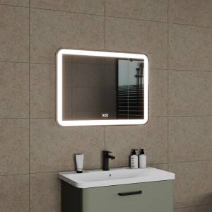 Зеркало Veneciana Volturno 68015 с подсветкой, сенсорный выключатель, с подогревом, 60x80