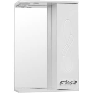 Зеркало-шкаф Style line Венеция - 550/C ЛС-00000261 с подсветкой, белый