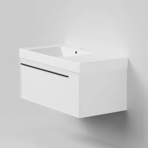 Тумба с раковиной La Fenice Elba Bianco NFNC-01-ELB-B-90-3-90L белая матовая, 90 см