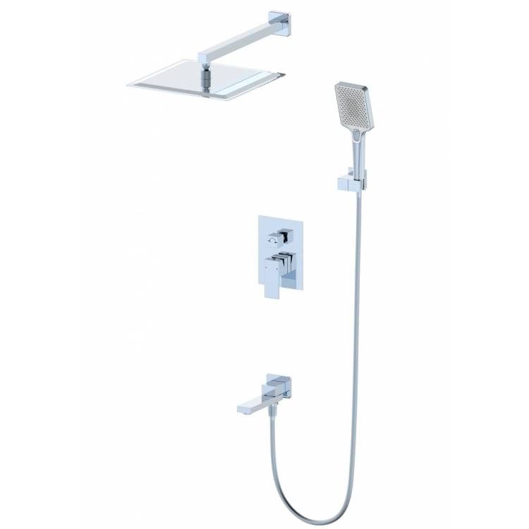 Душевой комплект Wonzon & Woghand WW-88939016-CR хром