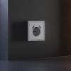 Лицевая панель для розетки с заземлением, шторками и USB Type A+A Voltum S70 VLS000916 серый фото 4