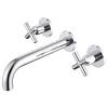 Смеситель для раковины Abber Wasser Kreis AF81121 скрытого монтажа, хром
