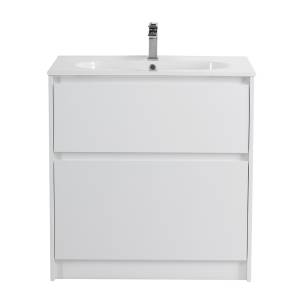 Тумба под раковину BelBagno KRAFT-800-2C-PIA-BO напольная, Bianco Opaco, 80x46