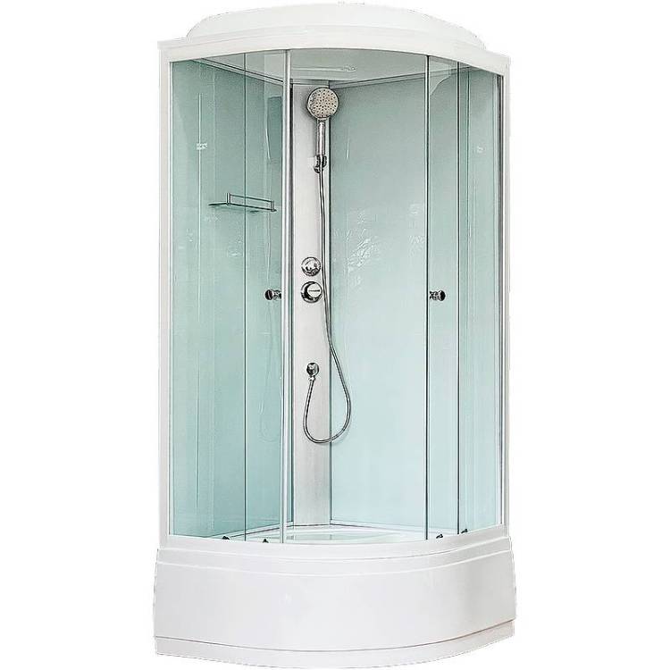 Душевая кабина Royal Bath CK RB90CK5-WT с сиденьем