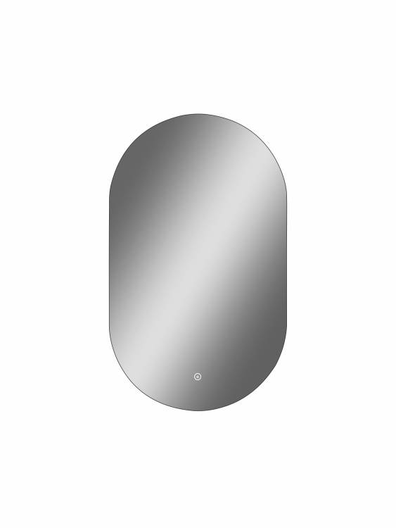 Зеркало Taliente Zled TA-Zled-F60100 с LED-подсветкой, овальное, 60x100 см